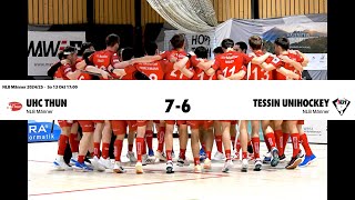 NLB Runde 6 UHC Thun vs Ticino Unihockey 13102024 [upl. by Anelra]