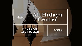 Jummah Livestream  7524  First Khutbah  Shaykh Djafer Sebkhaoui [upl. by Lark]