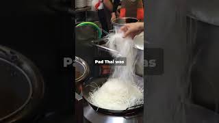 Thailands National Dish food travel adventures thailand padthai [upl. by Serle]