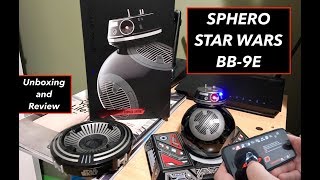 Star Wars Sphero BB9E App Enabled Droid Unboxing and Review  Netcruzer RC TECH [upl. by Yleoj]