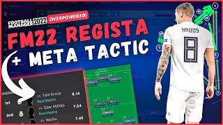 OVERPOWERED FM22 REGISTA  META TACTIC  FM22 TACTICS [upl. by Ajet]