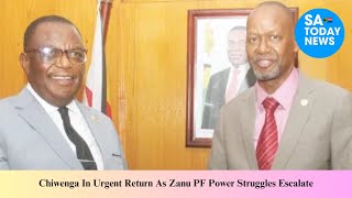 Chiwenga In Urgent Return As Zanu PF Power Struggles Escalate [upl. by Aimek284]