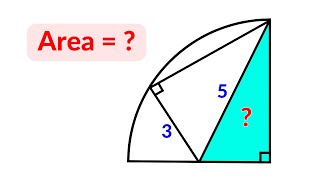 Find the shaded area  Hungary Math Olympiad  A Very Nice Geometry Problem [upl. by Sewellyn]