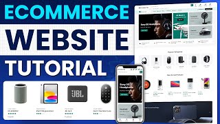 How To Create An eCommerce Website With WordPress  WooCommerce Online Store Tutorial 2024 Free [upl. by Aehsal162]