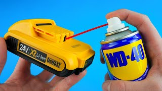 Old battery will be like new in 1 minute Amazing ways to restore a lithium Battery [upl. by Lambard]