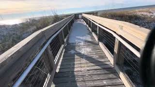 Winter Pensacola Beach Florida [upl. by Ramhaj]