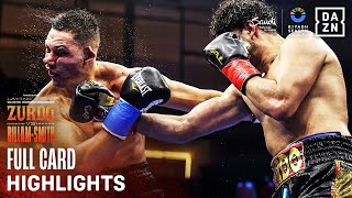 Riyadh Season Latino Night  Gilberto Zurdo Ramirez vs Chris BillamSmith Full Card Highlights [upl. by Eninotna6]