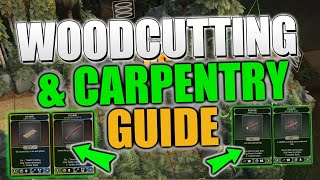 Woodcutting amp Carpentry EARLY Leveling Guide  Best EARLY GAME XP Guide for Brighter Shores [upl. by Maletta]