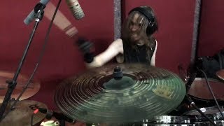 Megadeth  quotRattleheadquot Dirk Verbeuren Drum Playthrough [upl. by Maxama]