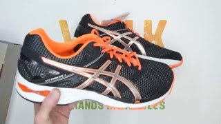 Asics GelPhoenix 7  Black  Silver  Orange  Walktall  Unboxing  Hands on [upl. by Sheree]