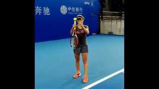 Elina Svitolina crazy service [upl. by Bazil428]