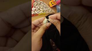 How To Make Hole In Cowrie Shell🐚diy trending shorts subscribe navratricraft diytip [upl. by Inal926]