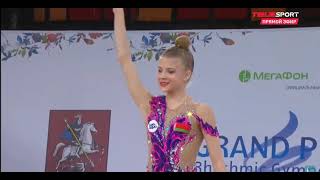 ZORKINA Yelyzaveta BLR Ball Junior 2021 MT Alina Cup [upl. by Irmine408]