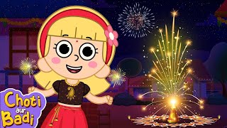 Aayi Diwali  Diwali Songs For Kids  Hindi Kids Songs  Choti Aur Badi [upl. by Cordle]