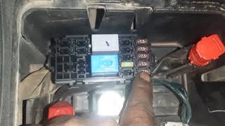 6g PGMFI Honda malfunction indication lamp how to work Activa bs6 [upl. by Lerud497]