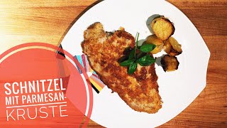 Schnitzel mit ParmesanKruste [upl. by Riaj494]