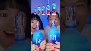 Small to Giant Bottle Jelly Emoji Challenge ASMR🥵 asmr mukbang [upl. by Blythe121]