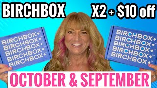 BIRCHBOX October 2024 amp September  10 off birchbox beautybox subscriptionbox [upl. by Major]