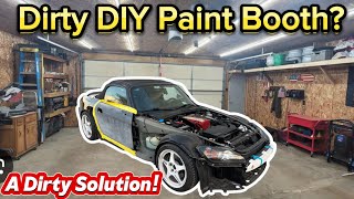 Painting in a Dirty Environment An Even Dirtier Solution to a Clean Paint Job [upl. by Romine924]