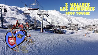 3 Vallées les Ménuires gros Tougne [upl. by Eissahc874]