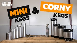 Guide to Kegging Homebrew SS Mini Kegs amp Corny Kegs Explained [upl. by Ruddy]