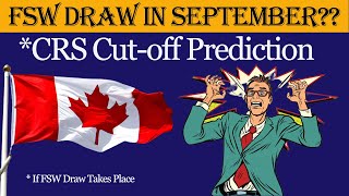 FSW Draw Prediction in September 2021 l Express Entry Canada l FSW Draw [upl. by Blinny]