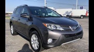 Used 2014 Toyota Rav 4 Limited Walk Around AA75991B [upl. by Aruabea]