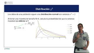 Distribución X2 cálculo de probabilidades y percentiles   UPV [upl. by Lirbaj]