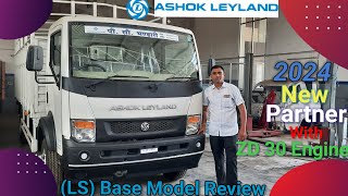 Ashok Leyland New Partner 17 Ft LS BS6 2024 Model Hindi Review  Pawanji Car Wale [upl. by Aihsemek389]