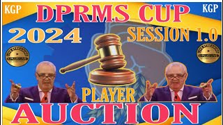 DPRMS CUP PLAYER AUCTION [upl. by Milla711]