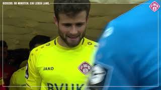 Kickers TV Neuzugang Niklas Hoffmann und Michael Schiele vor dem Match in Aspach [upl. by Nyleda139]