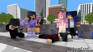 AARONDERP GOT BULLIED BY GENE EIN  APHMAU GOT THIER BACK BRAIN SWAP  Minecraft Animation [upl. by Perlman]