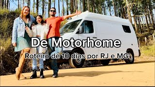 De Motorhome RJ e MG Roteiro de 10 dias [upl. by Anaibaf]