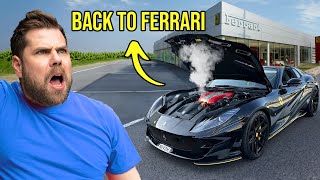 CONFRONTING FERRARI ABOUT MY BROKEN 812 GTS [upl. by Aneral]