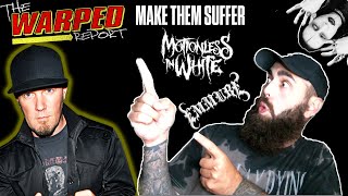 News on M Manson Limp Bizkit Motionless In White Emmure amp Make Them Suffer on The Warped Report [upl. by Omolhs]