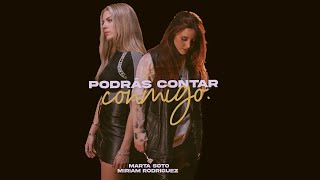 Marta Soto  Podrás contar conmigo feat Miriam Rodríguez Videoclip Oficial [upl. by Notlew]