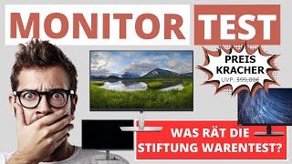 Monitor Test Die Stiftung Warentest hat geprüft [upl. by Lurline]