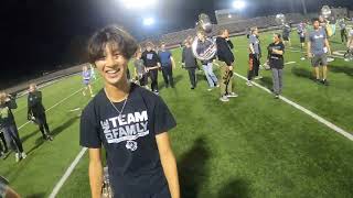 Baritone Head Cam  Jenison High School Marching Band 2022 [upl. by Ollehcram]