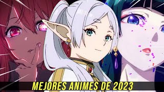 TOP 10  LOS MEJORES ANIMES DEL AÑO 2023 [upl. by Shani]