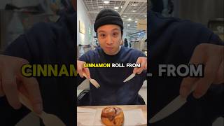 I Tried The Cinnamon Roll From Ikea In Calgary Alberta [upl. by Chobot]