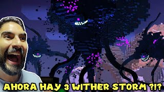 AHORA HAY 3 WITHER STORM   Minecraft Story Mode Capítulo 3 con Pepe el Mago FINAL [upl. by Itagaki]