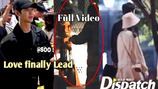 Dispatch Release Video of Kim Soo hyun and Kim Ji won Spotted at Hijacking VIP Premiere [upl. by Aohsoj]