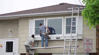 Replacement Window Installation  Double Hung Windows and Picture Window [upl. by Ellenej]