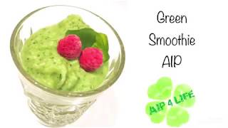 Green smoothie for beginners AIP compliant [upl. by Ardnala]