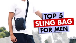 Top 5 Sling Messenger Bag In India 2024 🔥 Best Mens Sling Bag 🔥 Mens Sling Bag Under 500 🔥 Review [upl. by Eecal]