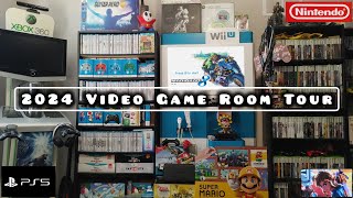 Video Game Room Tour 2024 [upl. by Nanahs]