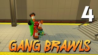 4 Gang Brawls Lets Play Gang Beasts w GaLm and friends [upl. by Kawasaki]