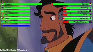 Aladdin and the King of Thieves 1996 Final Battle with healthbars 12 [upl. by Esac44]