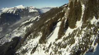 Speedriding in Wengen Switzerland [upl. by Lianna855]