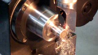 Turning a Dowel Pin with the Sturges Turning Head [upl. by Ahsemo521]